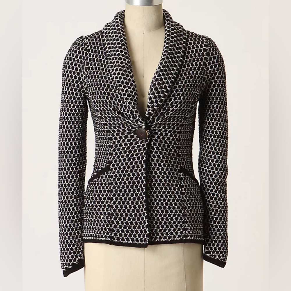 Anthropologie Honey From the Bees Cardigan